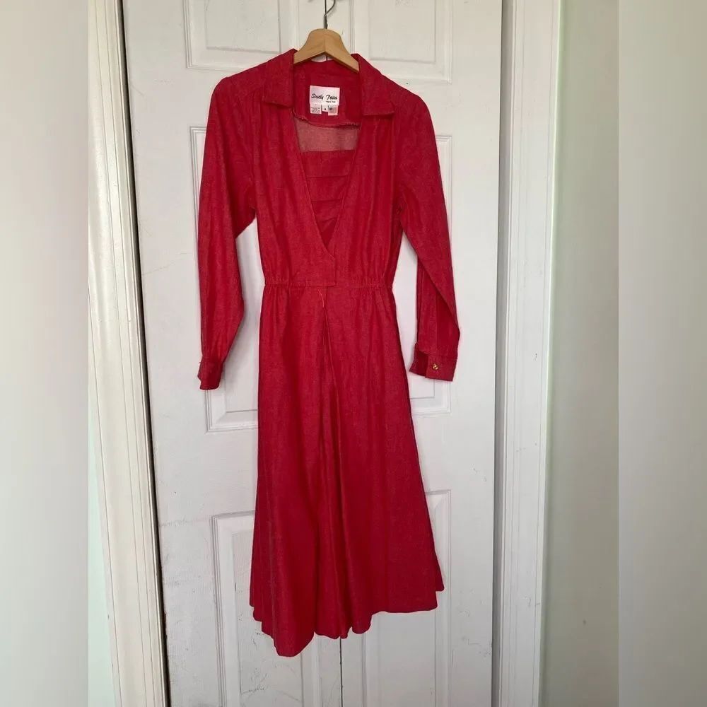 1980s “Strictly Petits” Pinkish-Red Jumpsuit